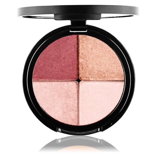 Peek A Boo Bronzer/Blush Quattro - Bougiee Cosmetics